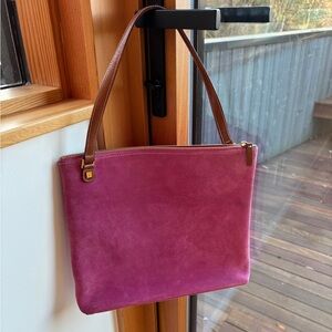 Pink Suede purse